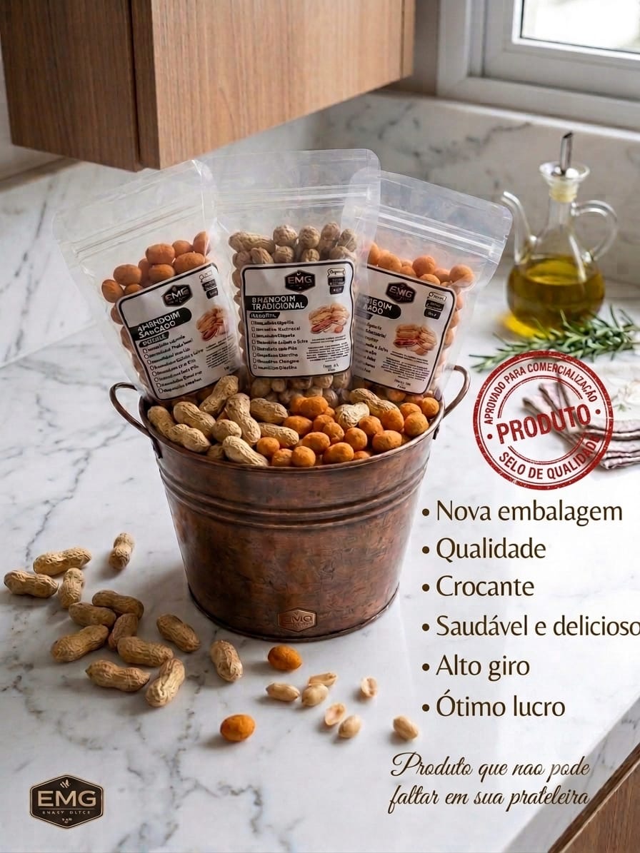 Display de produtos EMG Alimentos
